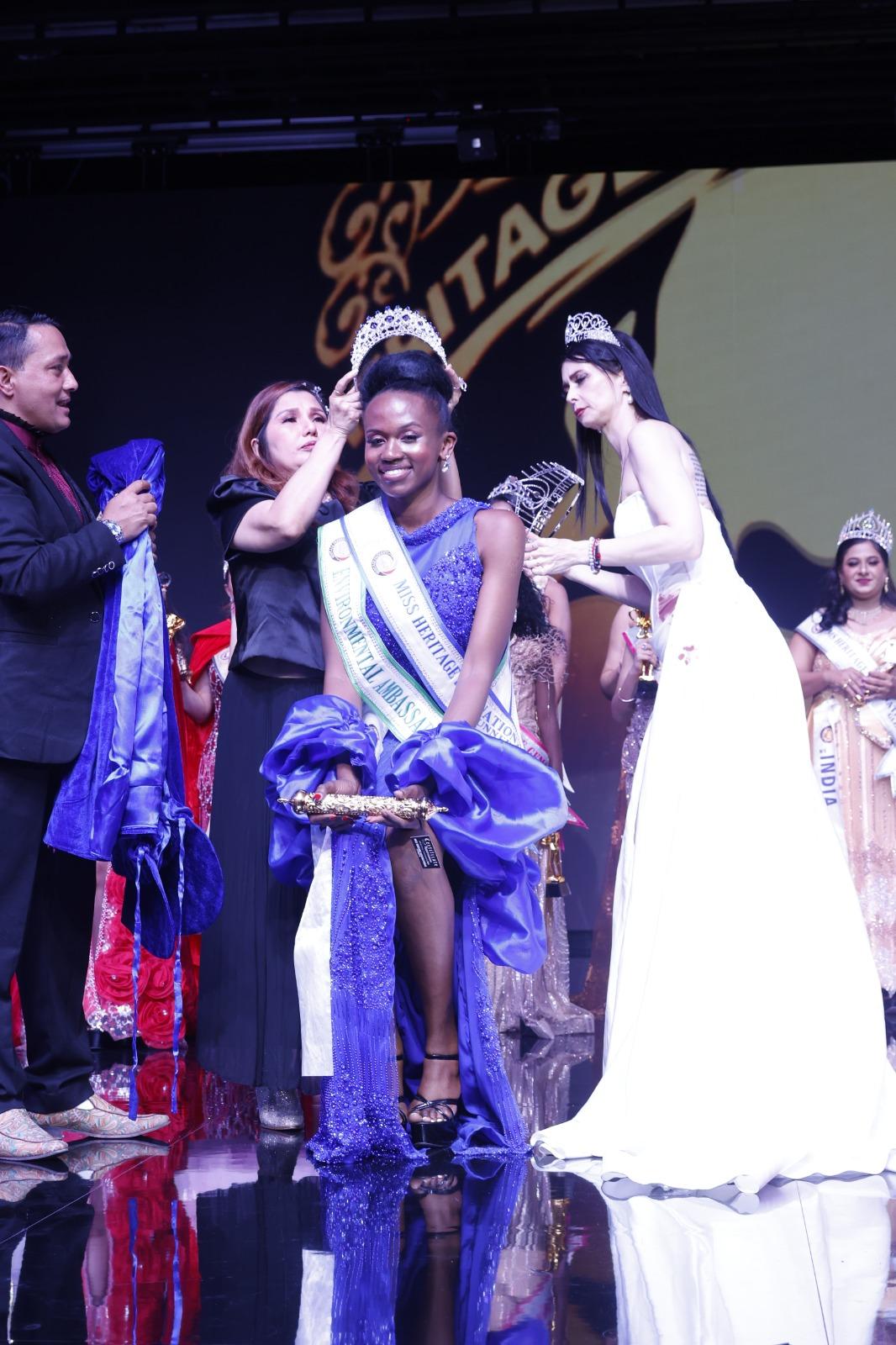 A Kenyan Triumph: Tracy crowned 1st runner up at miss heritage international